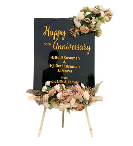 Papan Bunga Akrilik Setabelan